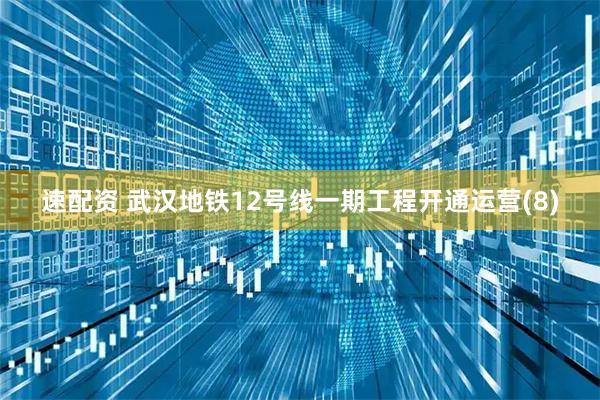 速配资 武汉地铁12号线一期工程开通运营(8)